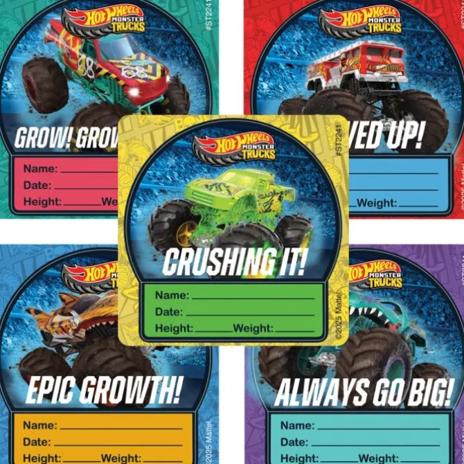 Hot Wheels Monster Truck I've Grown™ Stickers