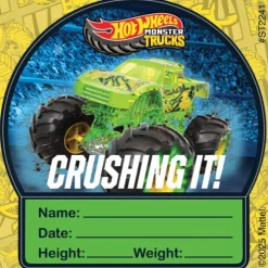 Hot Wheels Monster Truck I've Grown™ Stickers