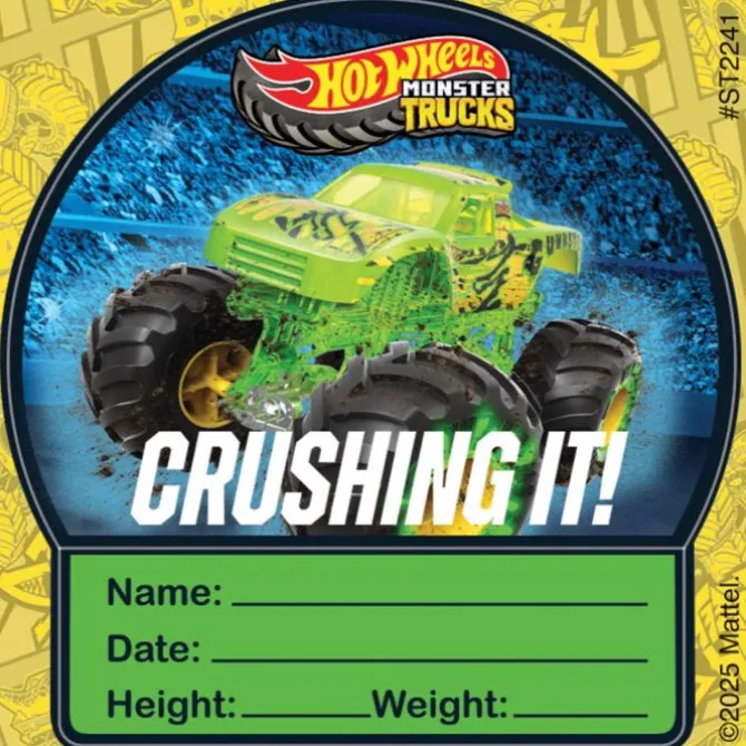 Hot Wheels Monster Truck I've Grown™ Stickers