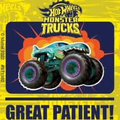 Hot Wheels Monster Truck Patient Stickers