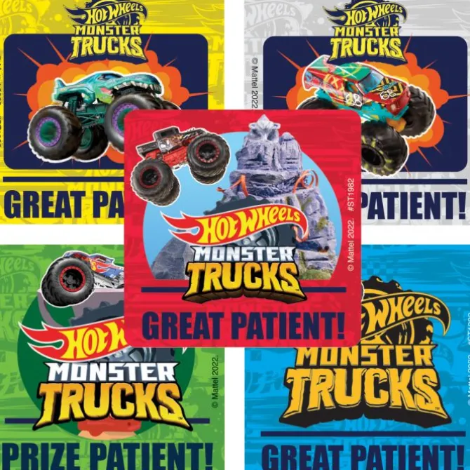 Hot Wheels Monster Truck Patient Stickers