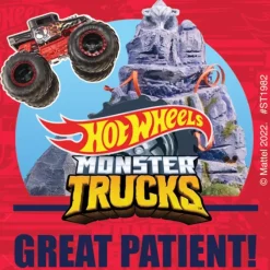 Hot Wheels Monster Truck Patient Stickers