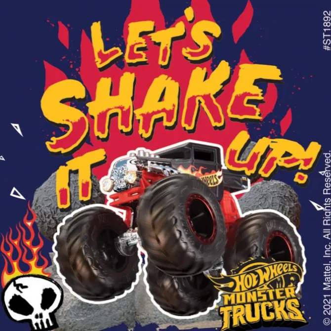 Hot Wheels Monster Truck Shake Up Stickers