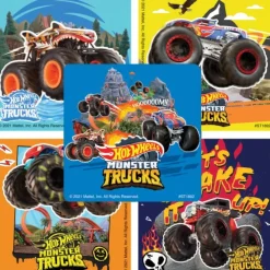 Hot Wheels Monster Truck Shake Up Stickers