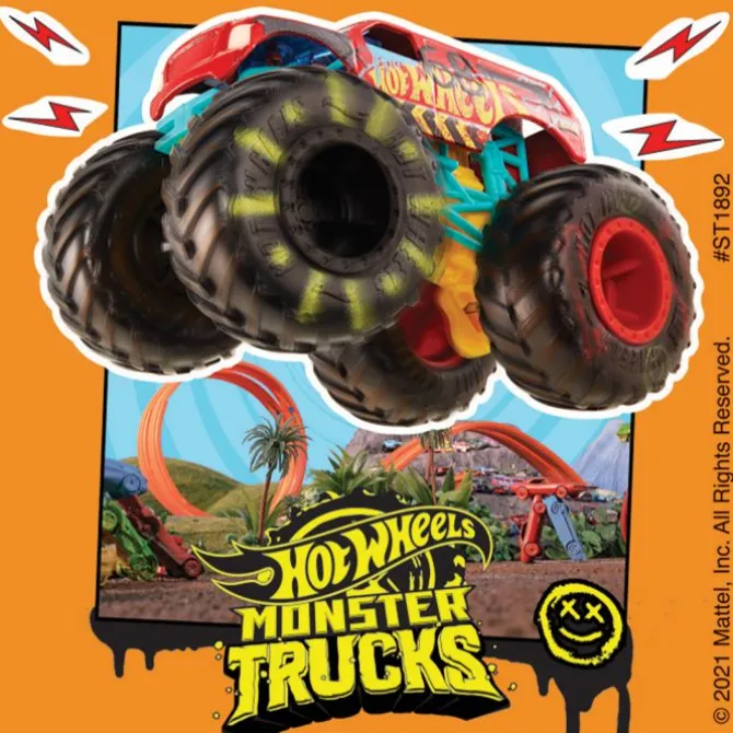 Hot Wheels Monster Truck Shake Up Stickers