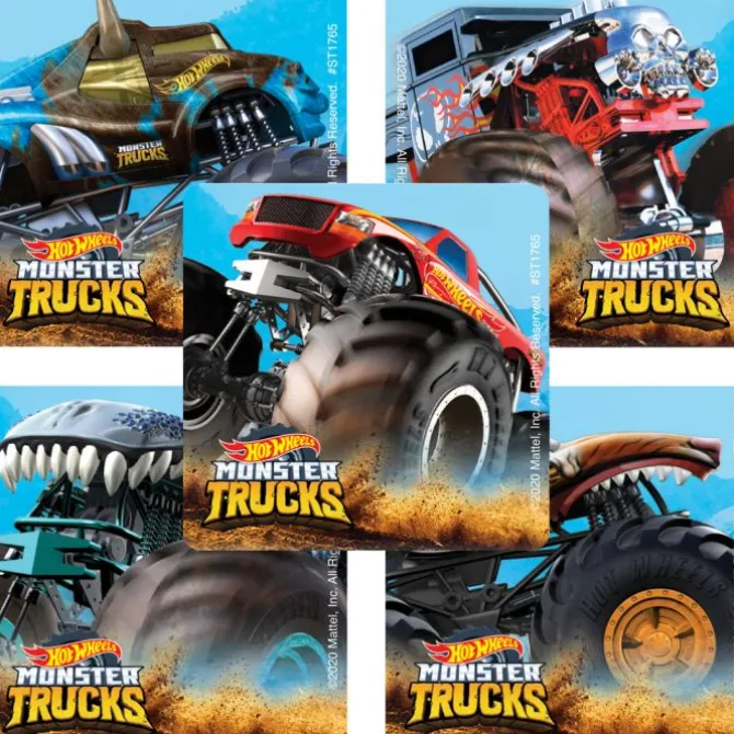 Hot Wheels Monster Trucks Stickers