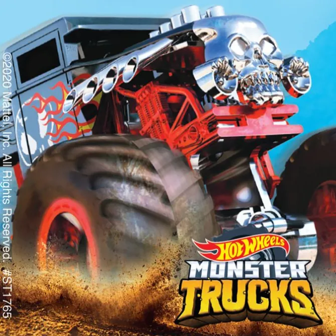 Hot Wheels Monster Trucks Stickers