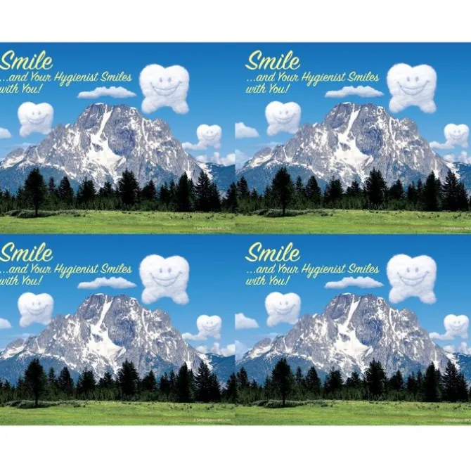 Hygienist Happy Tooth Laser Cards