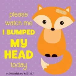 I Bumped My Head Stickers