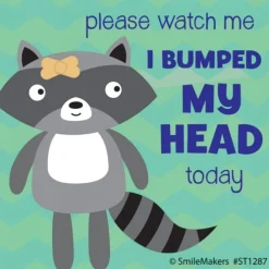 I Bumped My Head Stickers