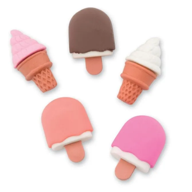 Ice Cream Erasers