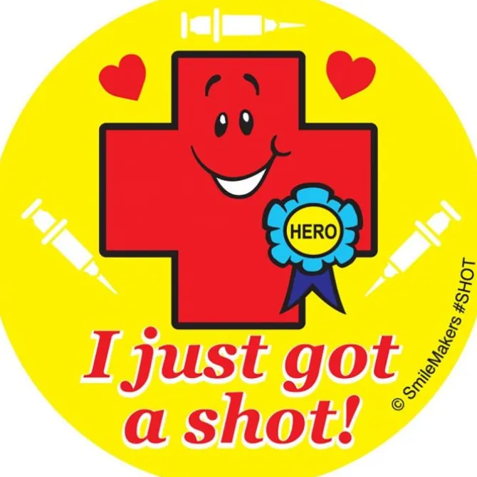 I Got A Shot Stickers