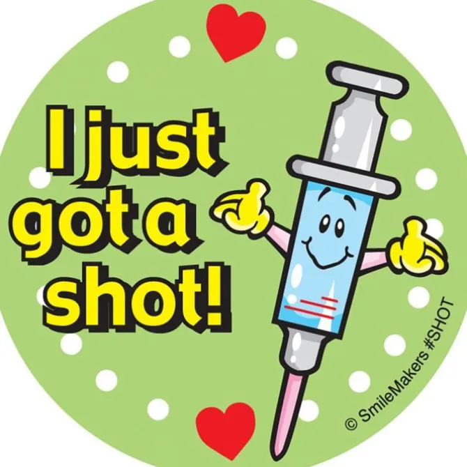 I Got A Shot Stickers