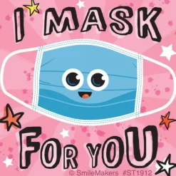 I Mask For You Stickers