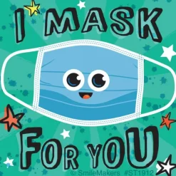 I Mask For You Stickers