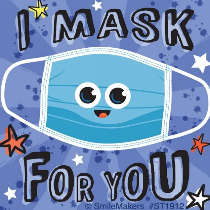 I Mask For You Stickers