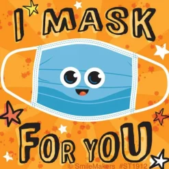 I Mask For You Stickers