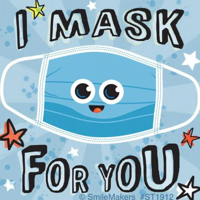 I Mask For You Stickers