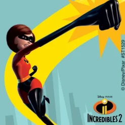 Incredibles 2 Movie Stickers