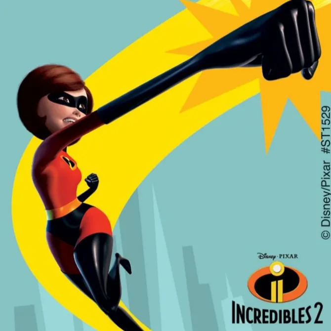 Incredibles 2 Movie Stickers