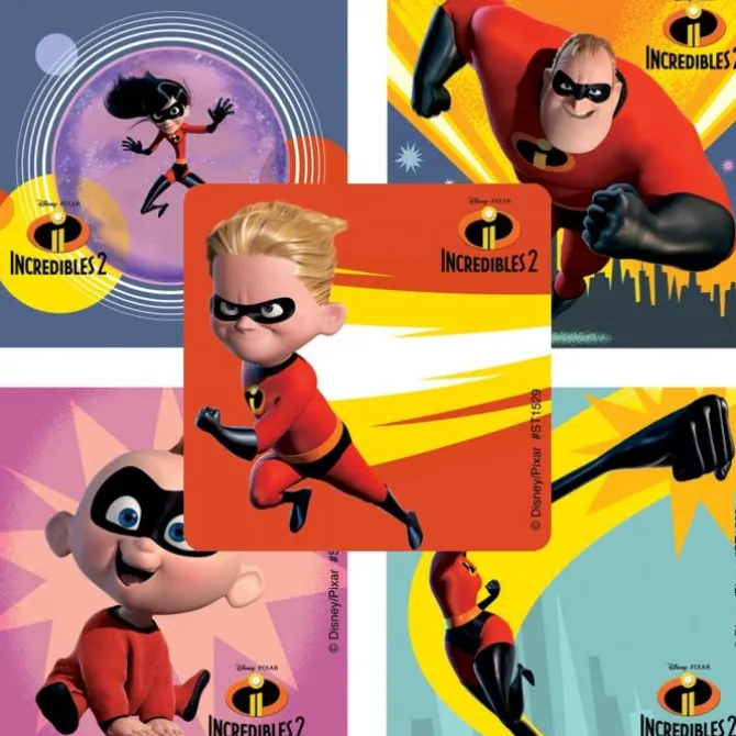 Incredibles 2 Movie Stickers