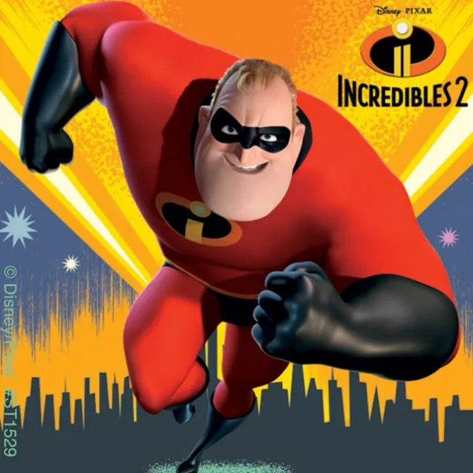 Incredibles 2 Movie Stickers