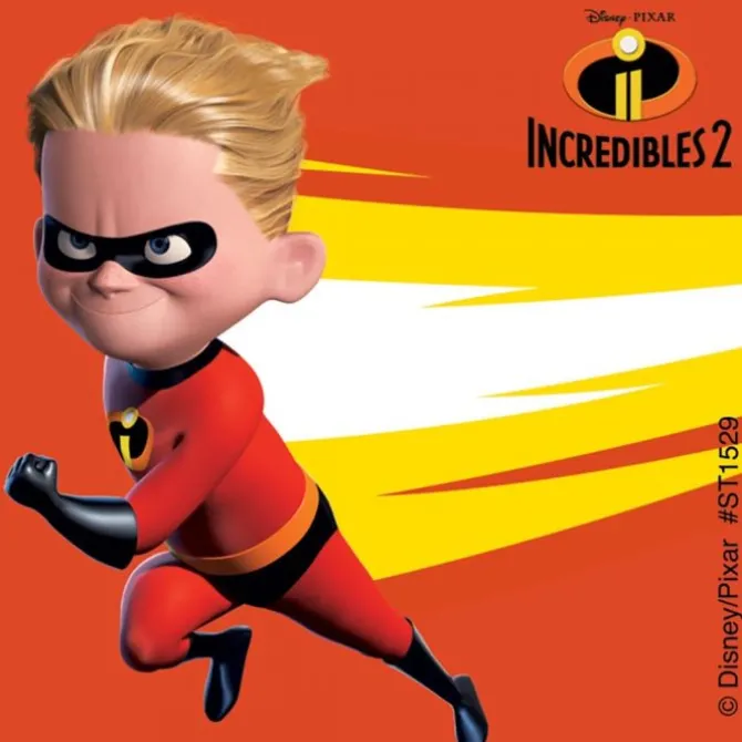 Incredibles 2 Movie Stickers