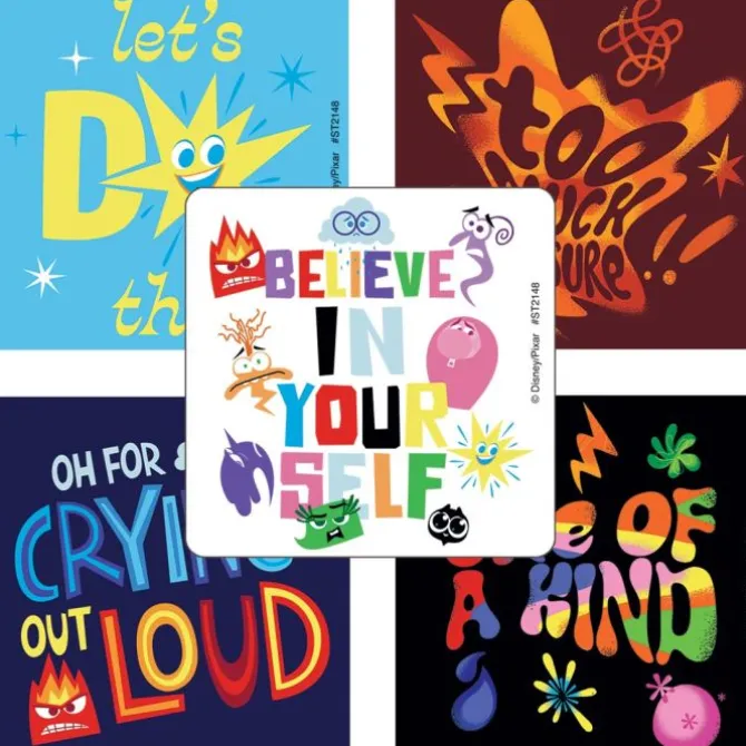 Inside Out 2 Expressions Stickers