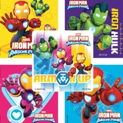 Iron Man & His Awesome Friends Stickers