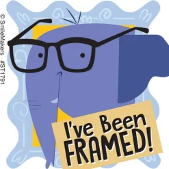 I've Been Framed Stickers