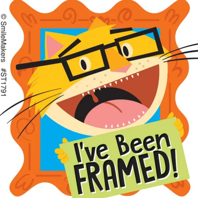 I've Been Framed Stickers