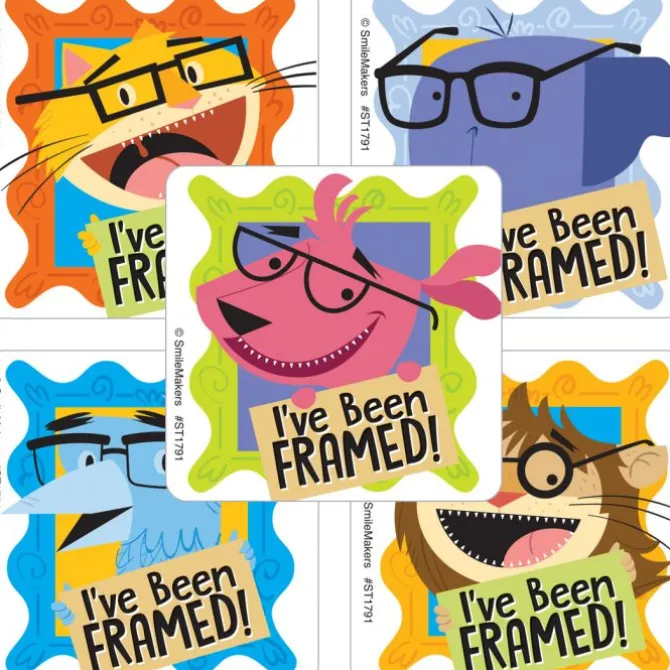 I've Been Framed Stickers