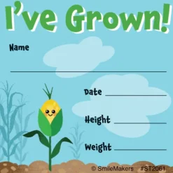 I've Grown Fruits & Veggies Stickers
