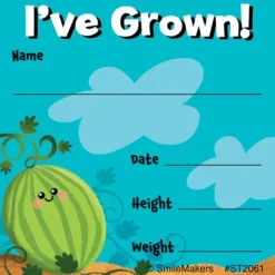 I've Grown Fruits & Veggies Stickers