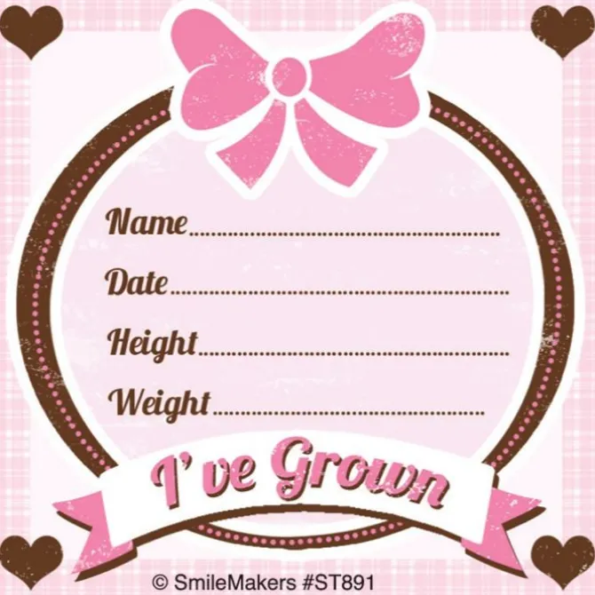 I've Grown Stickers