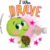 I Was Brave Little Animals Stickers