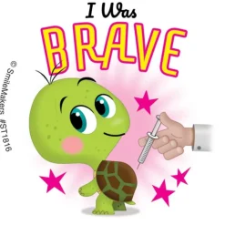 I Was Brave Little Animals Stickers