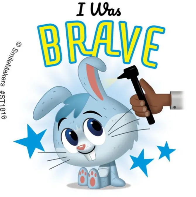 I Was Brave Little Animals Stickers