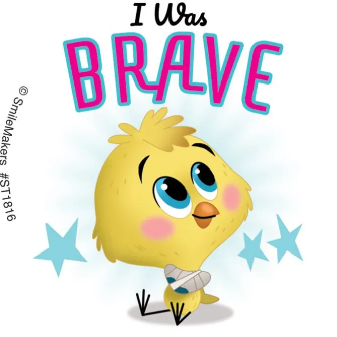 I Was Brave Little Animals Stickers