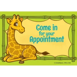 Jungle Friends Giraffe Recall Cards