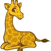 Jungle Friends Giraffe Wall Decal