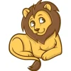 Jungle Friends Lion Wall Decal