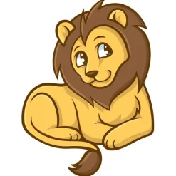 Jungle Friends Lion Wall Decal