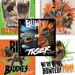 Jurassic World Camp Cretaceous Chaos Stickers