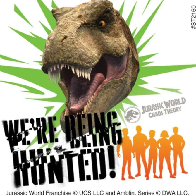 Jurassic World Camp Cretaceous Chaos Stickers