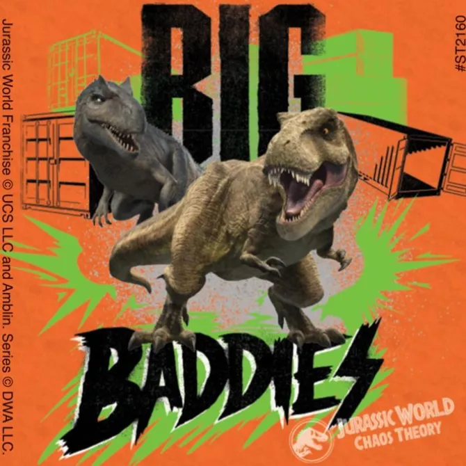 Jurassic World Camp Cretaceous Chaos Stickers