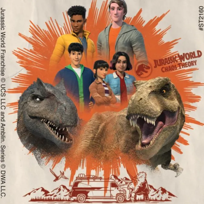 Jurassic World Camp Cretaceous Chaos Stickers