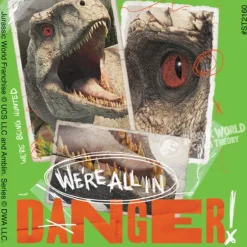 Jurassic World Camp Cretaceous Chaos Stickers