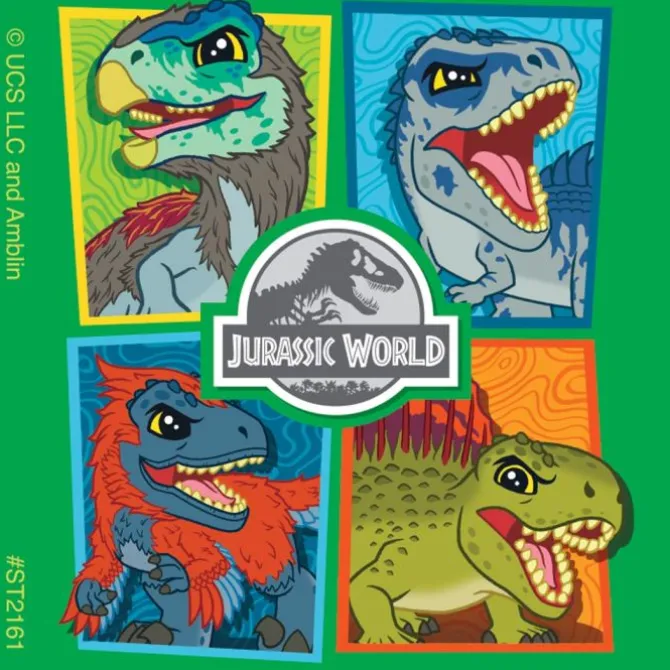 Jurassic World Explorers Stickers