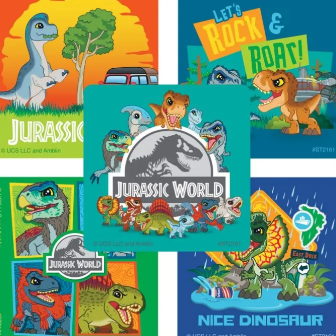 Jurassic World Explorers Stickers